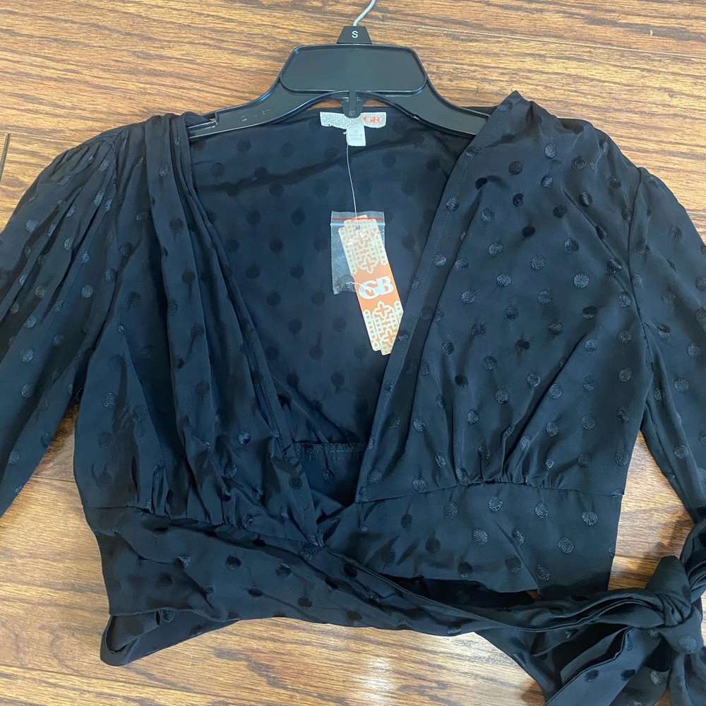 Gianni Bini black two piece set.